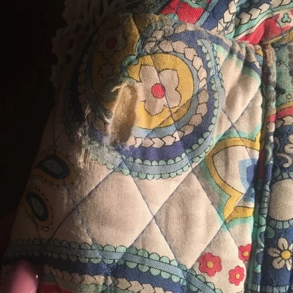 Vera Bradley Multi-Pattern Handbag - Picture 5 of 8